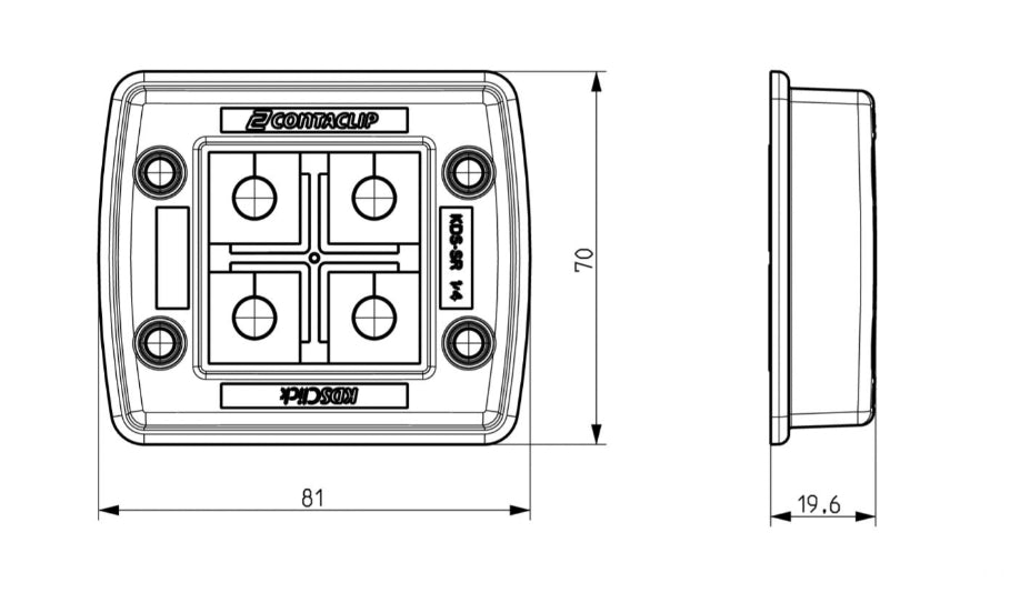 KDS-SR BK (Cable Entry) Series