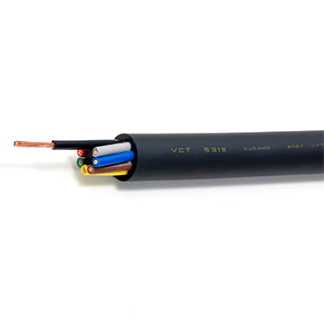 VCT 531XX''KURAMO durable Robot Cable 100m,Oil and heat resistant''