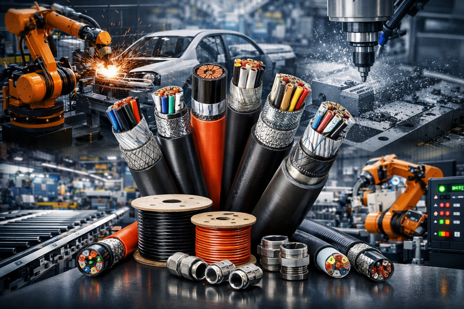 High‑Performance Industrial Cables for U.S. Manufacturing Facilities
