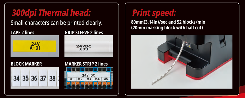 LETATWIN（LM-3000PRO) Wire Marker