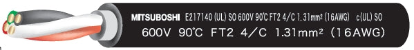 SO（600V Heat and Oil resistant rubber flexible cord )